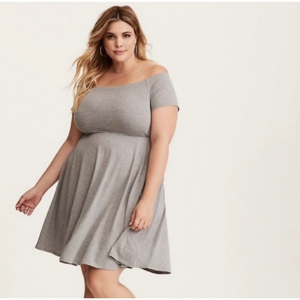 Torrid gray dress